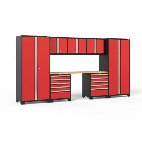 NewAge Products Pro Series 8-pc. Steel Garage Cabinet Set