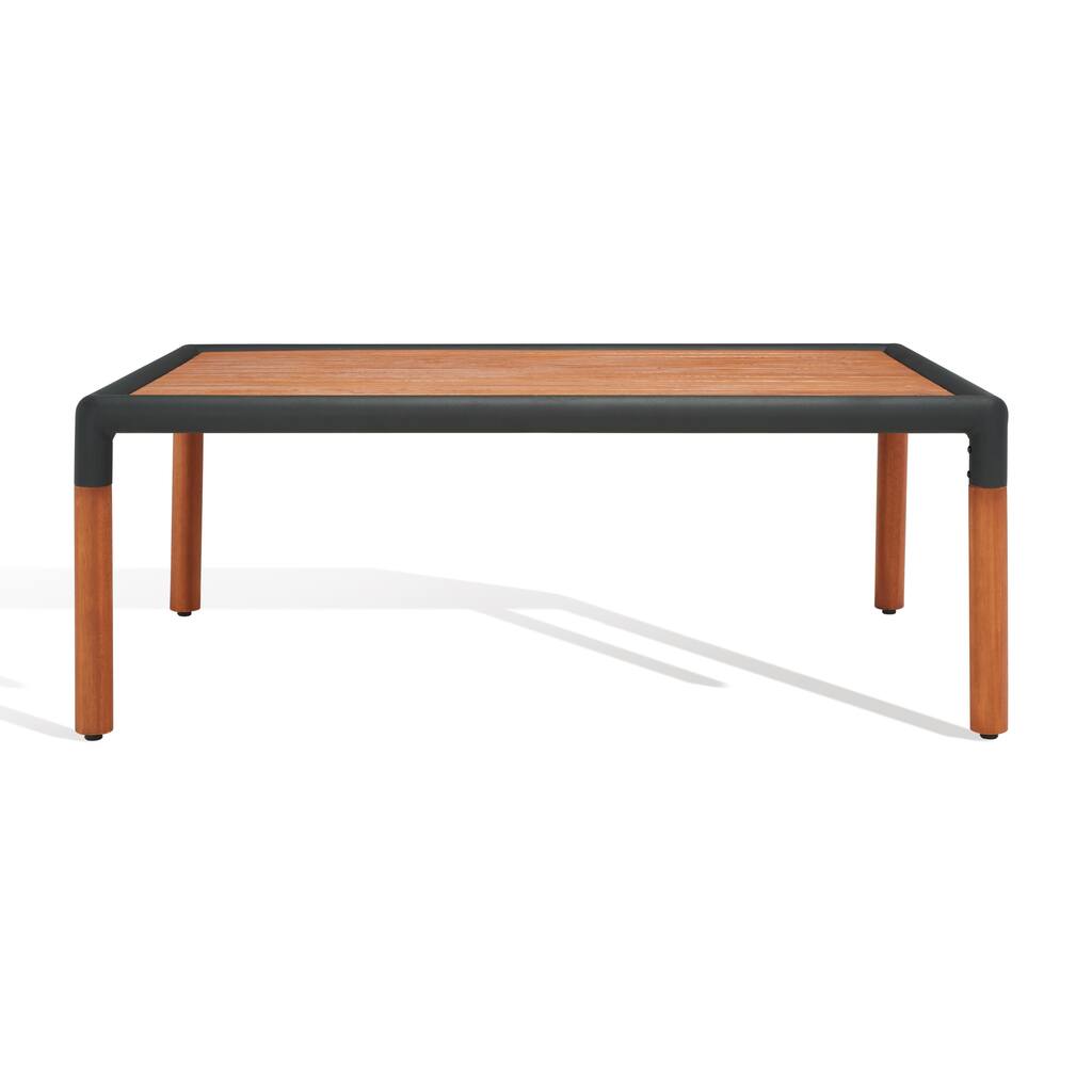SAFAVIEH Couture Ragna Patio Coffee Table - 42 In W x 26 In D x 15 In H - 42Wx26Dx15H