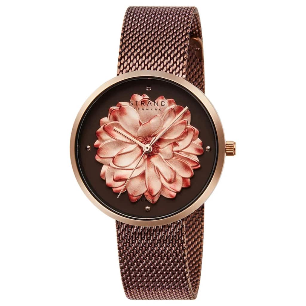 Obaku Women's Blossom Rose gold Dial Watch - S700LHVNMN-DF - Rose gold - 6 (36)