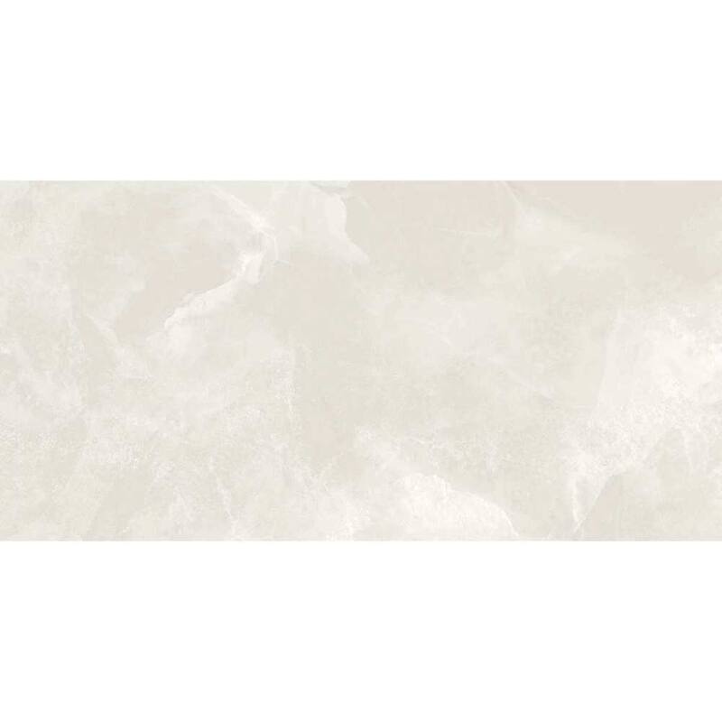 The Tile Life Geo Lust 12x24 White Porcelain Floor & Wall Tile