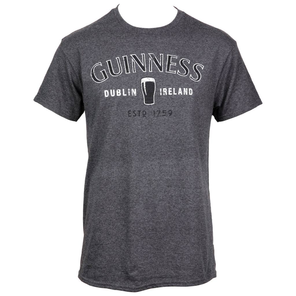 Guinness Dublin Ireland Beer Glass Logo TShirt