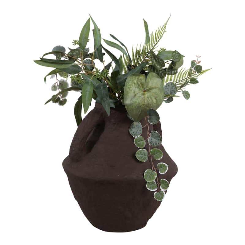 Pottery Modern Decorative Vase Featuring Unique Sculptural Form