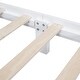 preview thumbnail 25 of 24, Full Retro Wood Platform Bed with Wooden Slats for Support
