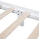 preview thumbnail 12 of 11, Full Size Wood Platform Bed Frame with Slat Support, Retro Design with Sturdy Wooden Construction