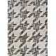 preview thumbnail 2 of 5, Dream Decor Rugs Vail Cascade Ivory Brown Geometric Handmade Area Rug