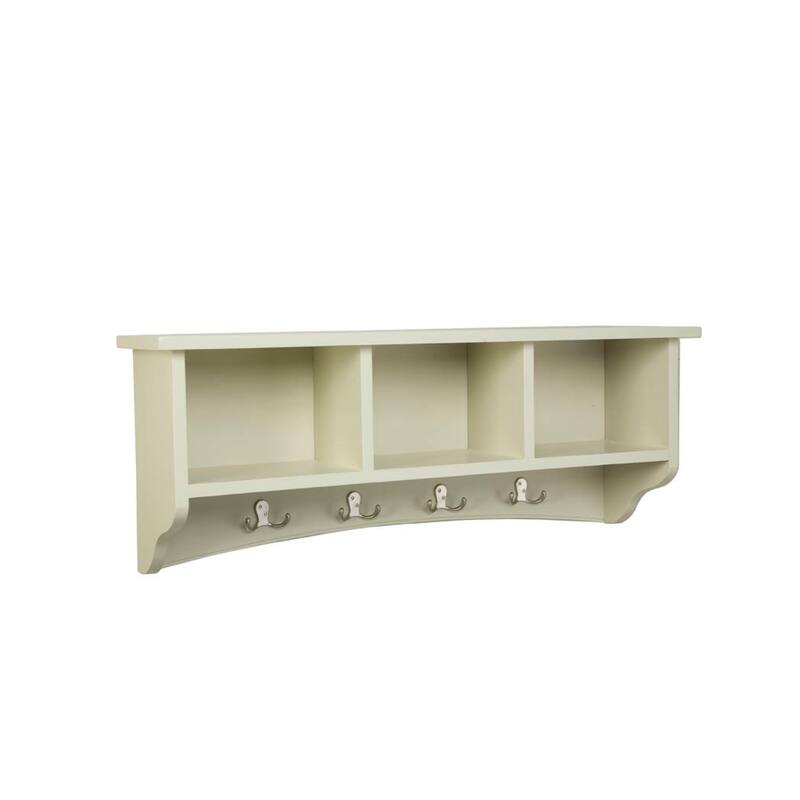 Copper Grove Daintree Storage Wall Coat Hook with Cubbies