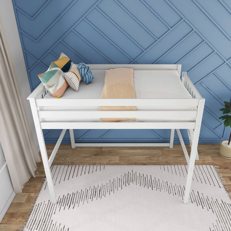 Max and Lily Full-Size High Loft Bed
