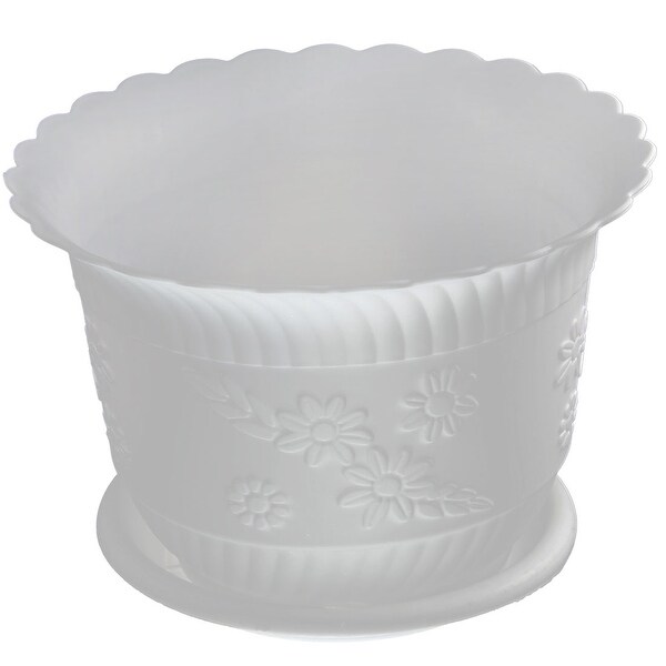 Shop Home Office Garden Plastic Floral Pattern Plant 