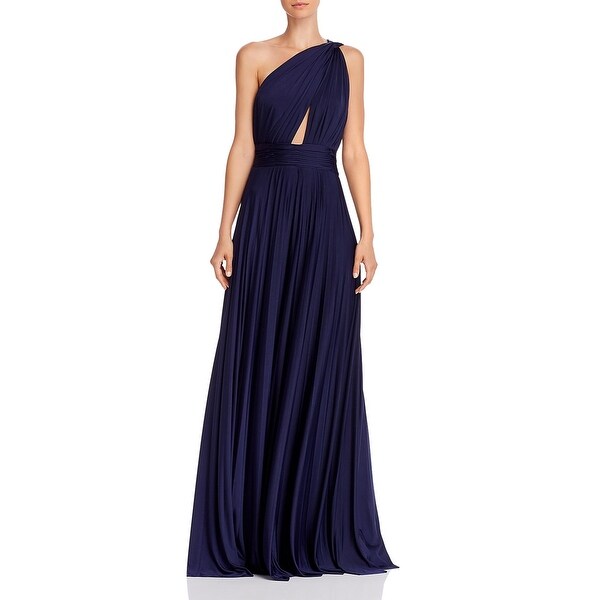 shoulder cut one piece dress