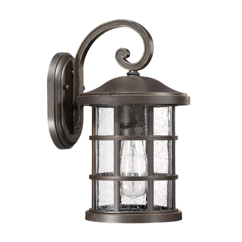 Bellevue Halifax Single Light 14" Tall Outdoor Lantern Style Wall