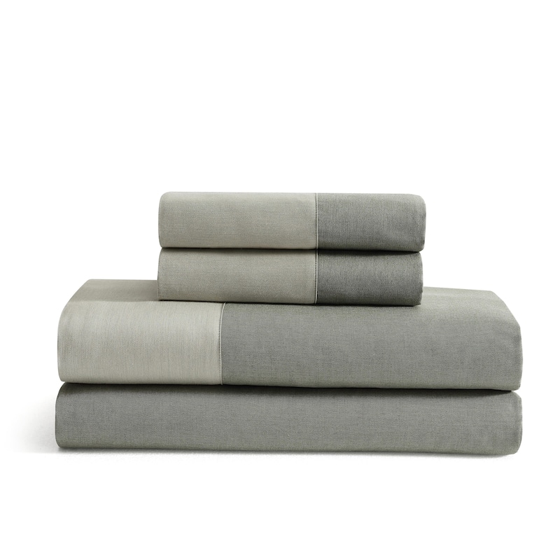 Calvin Klein Contrast Weave Sheet Set