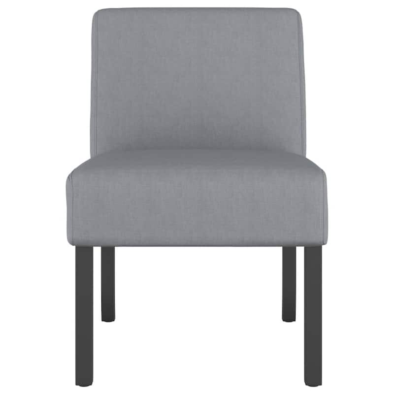 vidaXL Slipper Chair different color Fabric - 18.9" x 25.2" x 28.3"