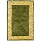 preview thumbnail 13 of 61, SAFAVIEH Handmade Silk Road Fransien Traditional Oriental Wool Rug 2' x 3' - Spruce/Ivory - Rectangle