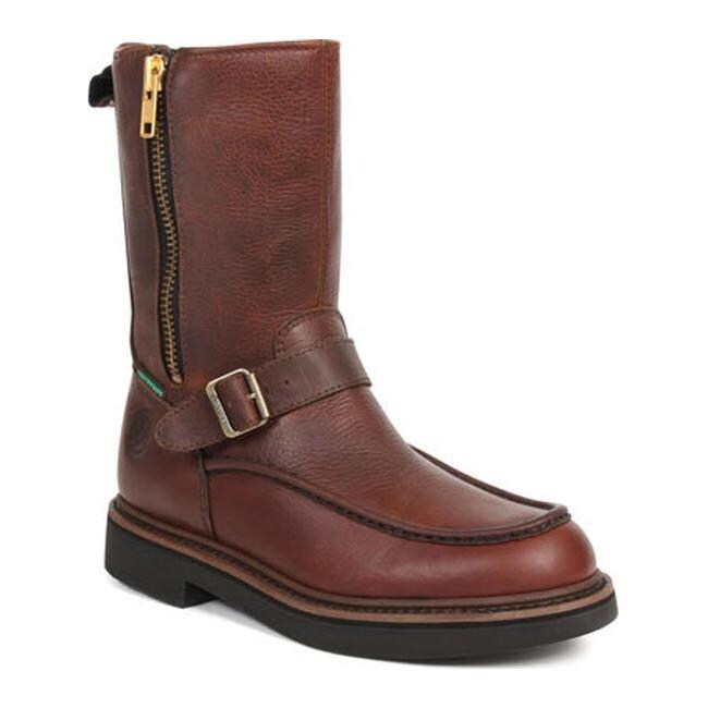 moc toe wellington boots