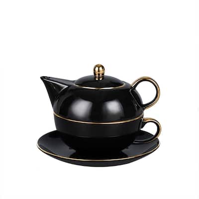 The Enchanted Tea Service Collection - Tea for one Tea Set - 15.3x15.3x11.5 cm