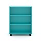 preview thumbnail 10 of 10, Tot Mate Double Sided Mobile Bookcase 48H Ocean