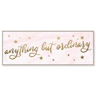 Ordinary Gold Panoramic Canvas by Art Remedy