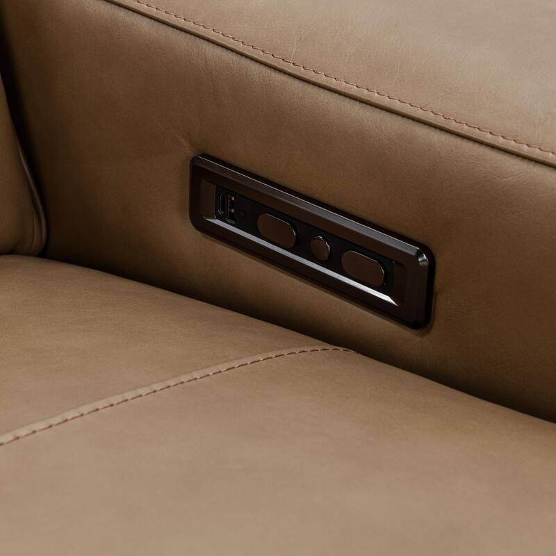 Classic Home Kadon Zero Gravity Power Recliner Upholstered Leather Sofa