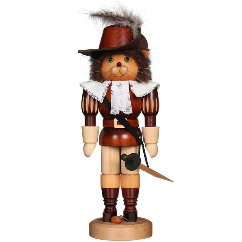 15" Christian Ulbricht "Puss N' Boots" Christmas Nutcracker