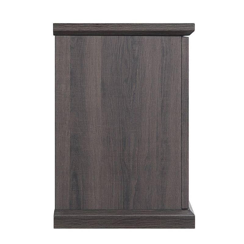 Franklin 60 In. 2 Door Entertainment Furniture Fireplace