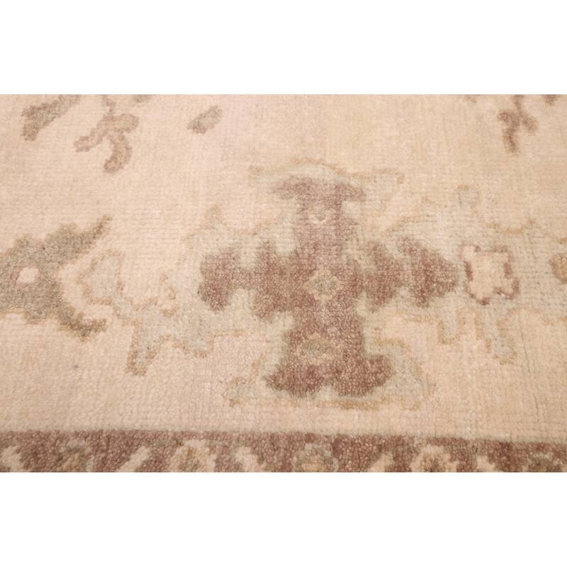 ECARPETGALLERY Hand-knotted Jules Serapi Ivory Wool Rug - 8'2 x 9'11