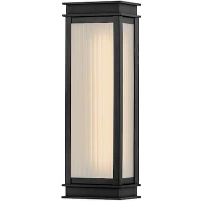 Hinkley Lighting 29014 Rockwell 18" Tall LED Outdoor Wall Sconce with