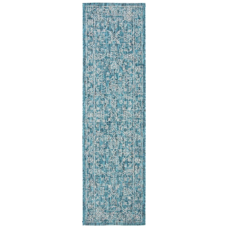 SAFAVIEH Courtyard Aquata Indoor/ Outdoor Waterproof Patio Backyard Rug