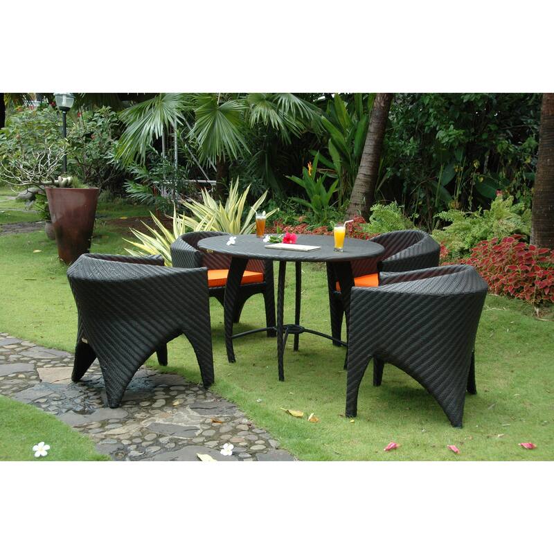 French Country Dining Set - 5 Piece Table & Chair Set - Elegant Design