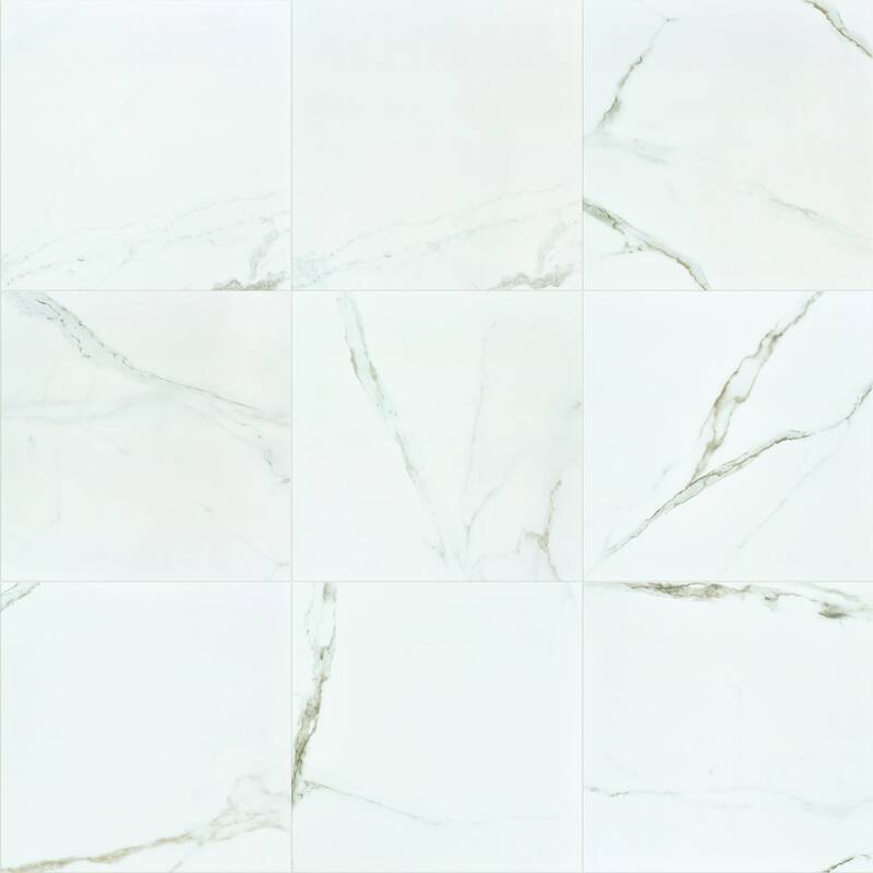 Shaw Casino Plsh - 24" Square Floor Tile - Polished Visual - Sold by - Calacatta Oro