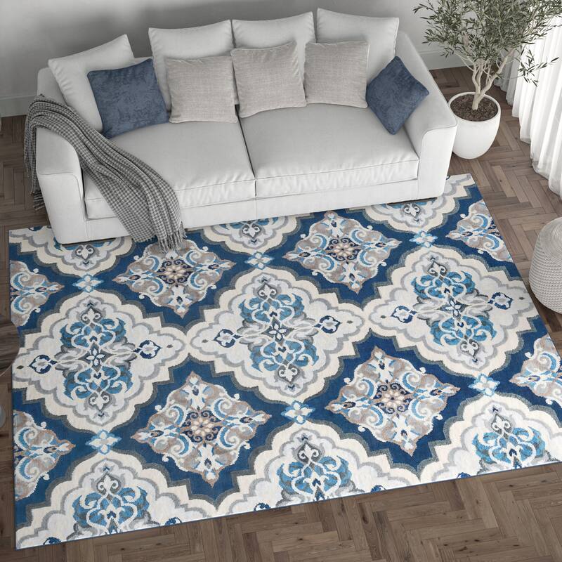 Carrington Global Floral & Botanical Indoor Area Rug