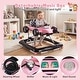 preview thumbnail 9 of 38, Gymax 4-in-1 Baby Push Walker Activity Center w/3-Level Adjustable