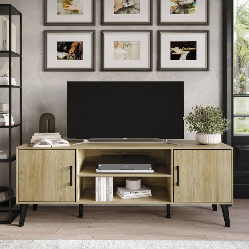 CraftPorch Classic 60-Inch TV Stand Console
