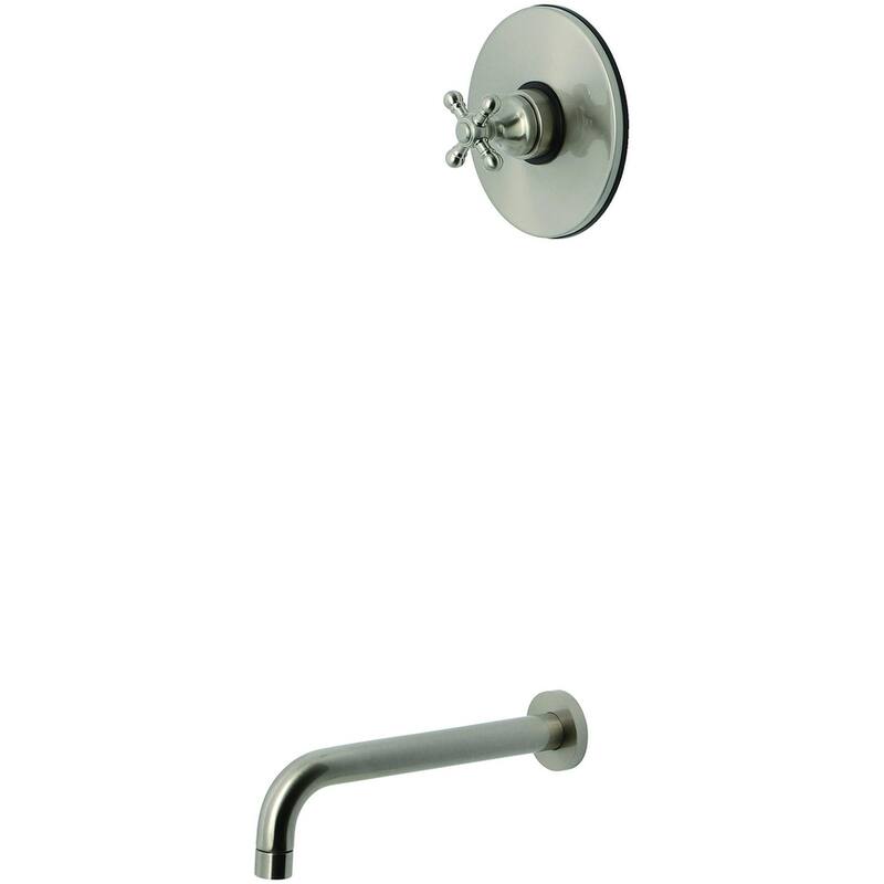 Kingston Brass KB633.BXTO Metropolitan 10-13/16" Tub Spout with - Brushed Nickel