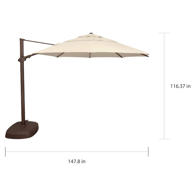 SimplyShade Fiji 11.5' Two-Way Tilt Cantilever Umbrella