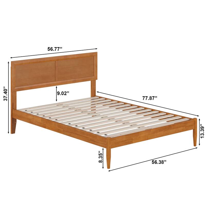 Ellarie Platform Bed with Adjustable Headboard