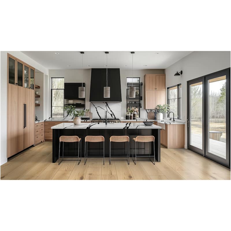 Ackland AKVEW9.5X86-0604-CA Sterlington 9" Wide Wire Brushed