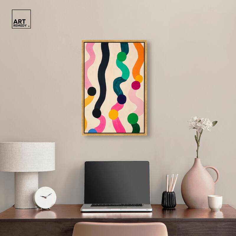Pearl Colors II Canvas by Art Remedy