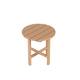 Laguna 18-inch Poly Eco-Friendly All Weather Round Side Table