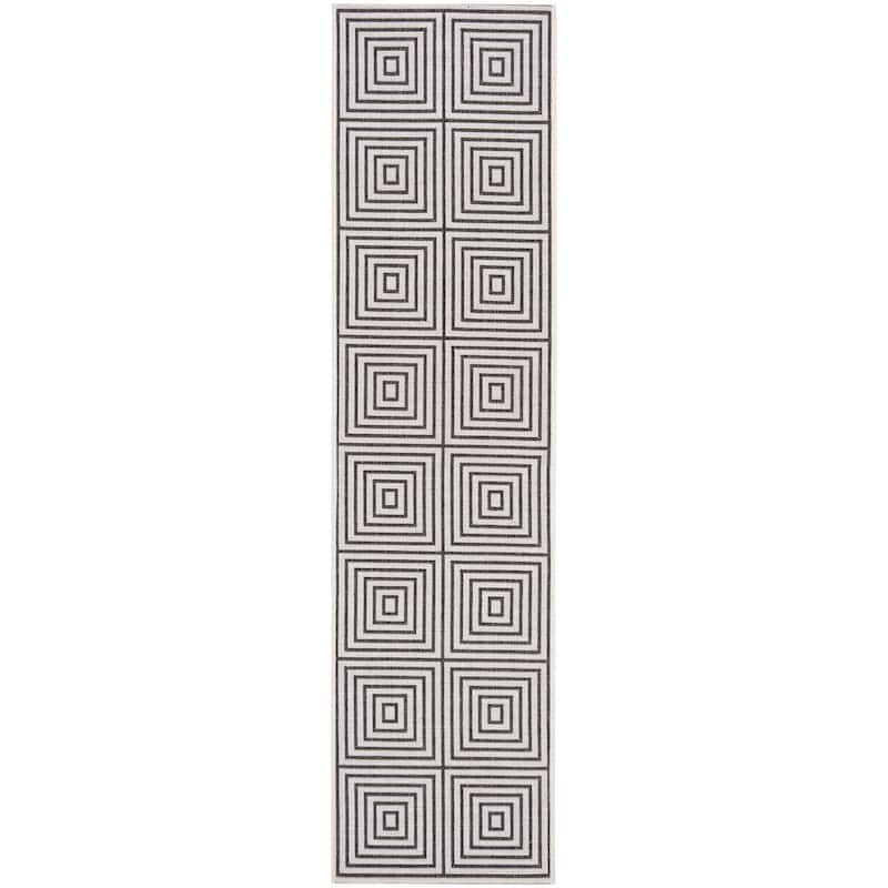 SAFAVIEH Linden Loris Indoor/ Outdoor Waterproof Patio Backyard Rug