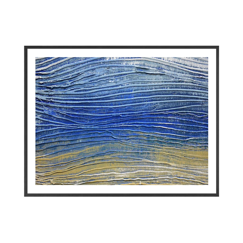 Desert Midnight Calm Framed Print Wall Art by Norman Wyatt Jr.