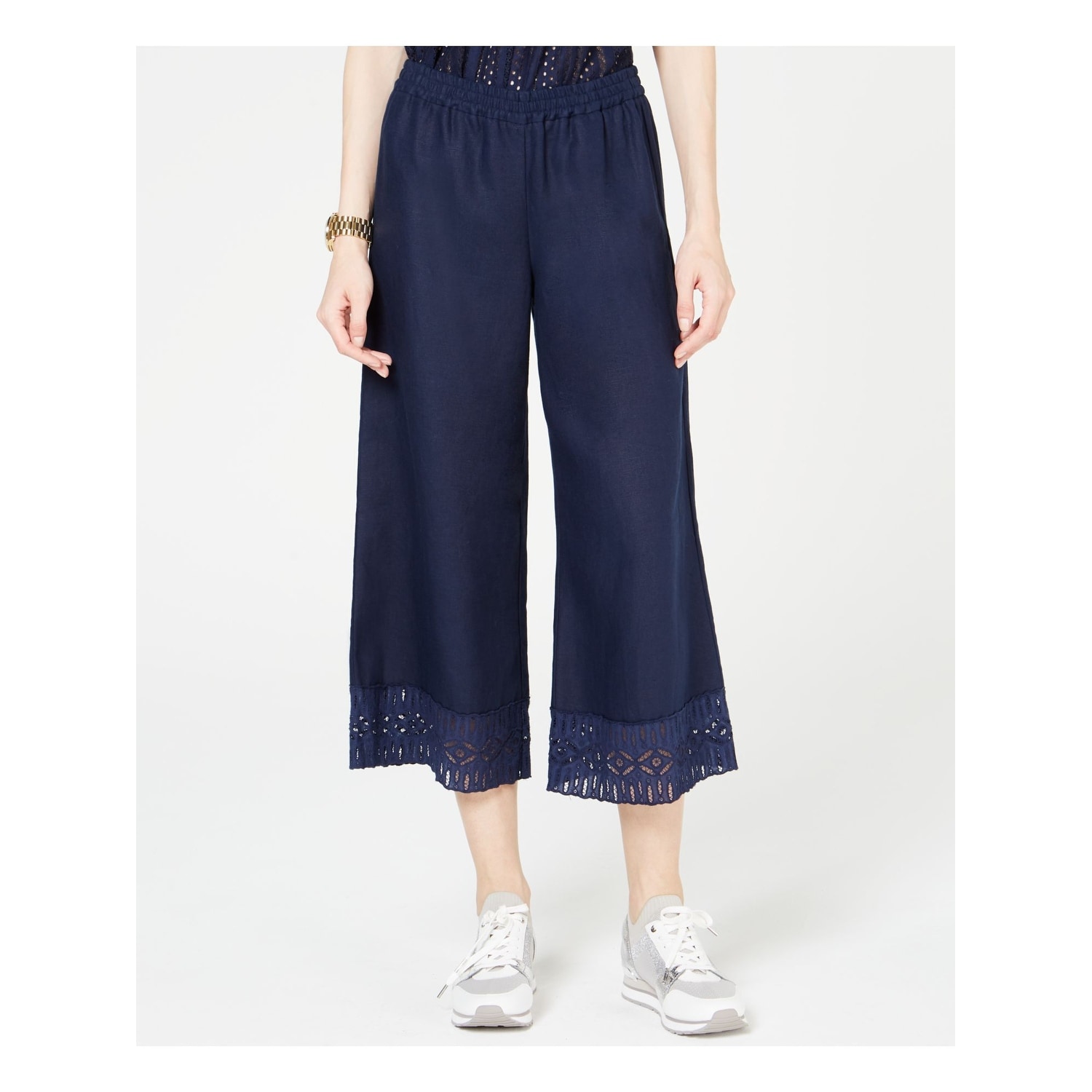 michael kors navy pants