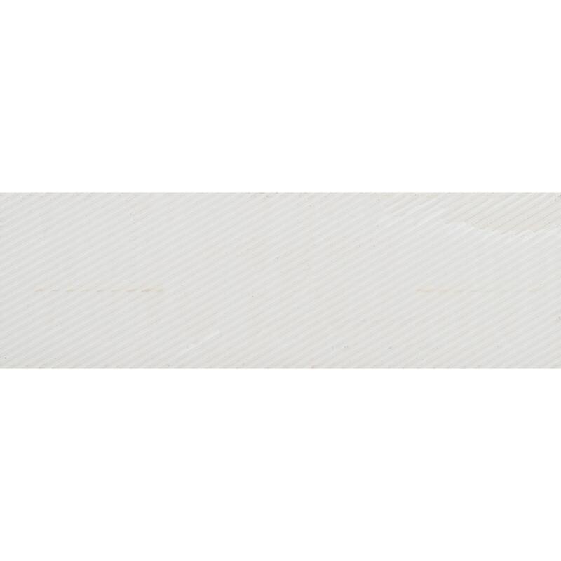 Penthouse 4x12 Polished Marble Look Porcelain Subway Tile - Floor, Wall