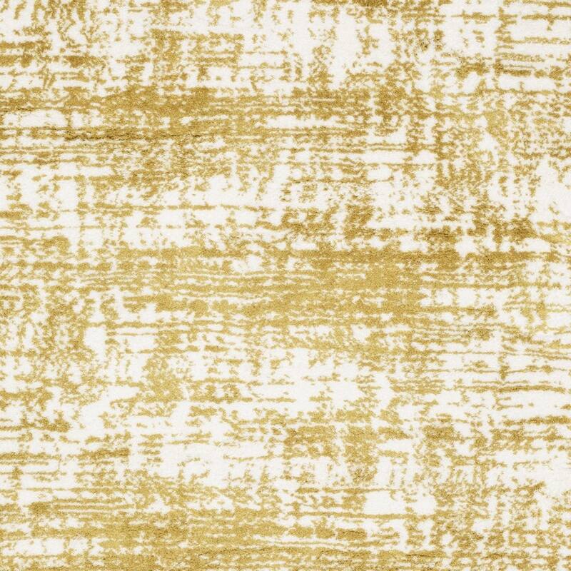 HomeRoots Abstract Industrial Runner Area Rug