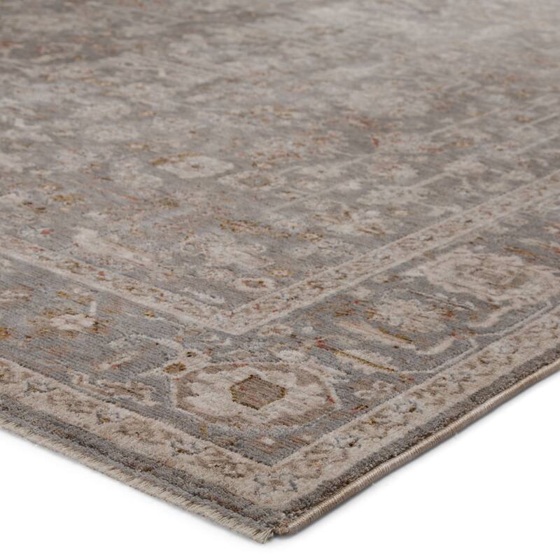 Mireya Oriental Gray/ Cream Area Rug