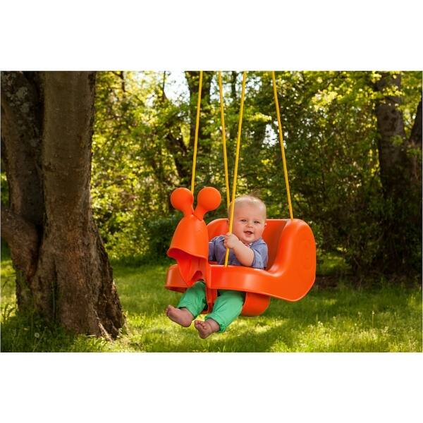 slide 1 of 1, Creative Cedar Designs Snail Toddler Swing with Rope DIY Kits/Swing Seats