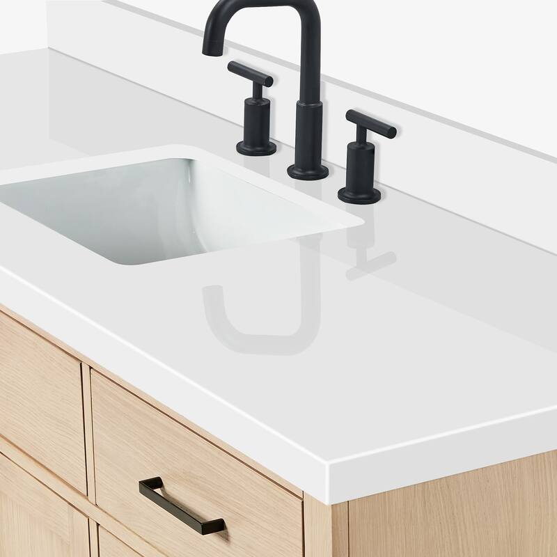 Ariel T067SWQRVO Hepburn 67" Free Standing Single Basin Vanity Set