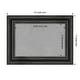 preview thumbnail 19 of 36, Amanti Art Rustic Pine Black Framed Magnetic Board Board Size 18x12