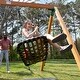 preview thumbnail 4 of 11, Gorilla Playsets Chill 'N Swing with Adjustable Glider Brackets