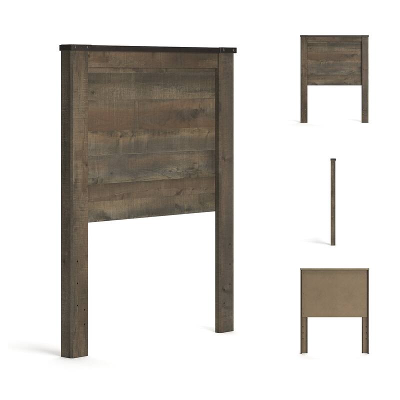 Trinell Brown Panel Headboard (Headboard Only)