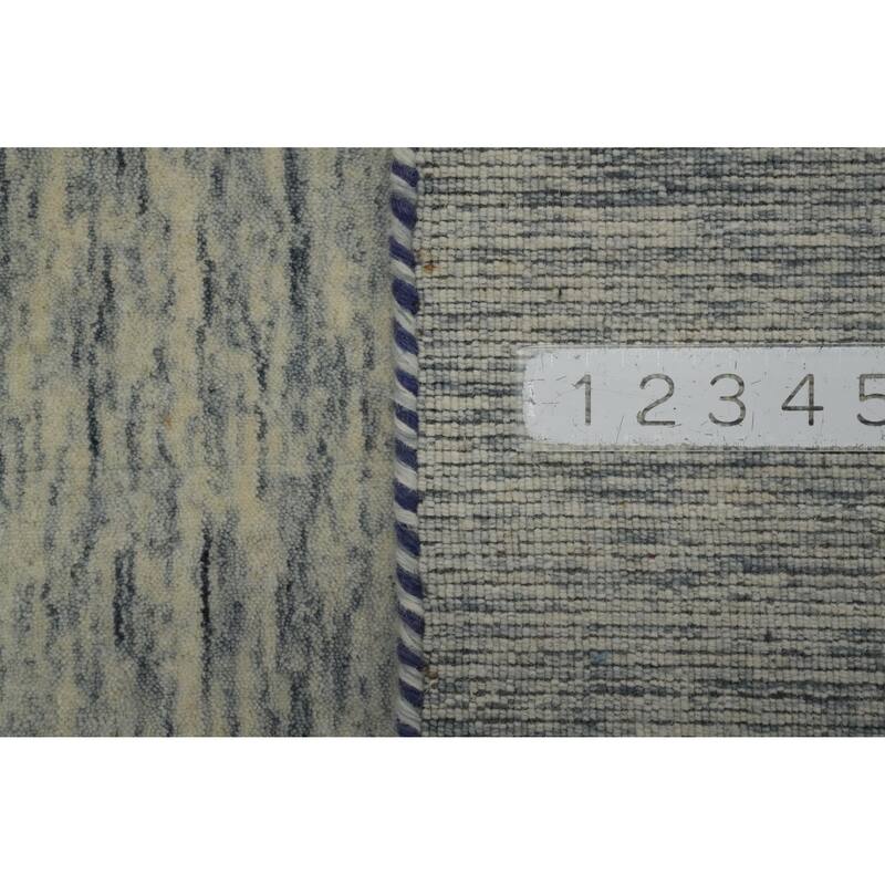 Hand Knotted Oriental 100% Wool Carpet Tribal Animal Pictorial Beige & Ivories Gabbeh Area Rug - 9' 11'' X 8' 7''